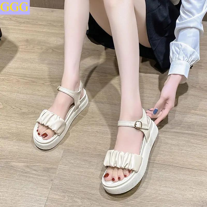 New Internet Famous Sandals for Women s Thick Soled Casual Daily Life Roman Shoes for Female Students Fairy Style Beach Flat 40 чорний
New Internet Famous Sandals for Women s Thick Soled Casual Daily Life Roman Shoes for Female Students Fairy Style Beach Flat 40 чорний