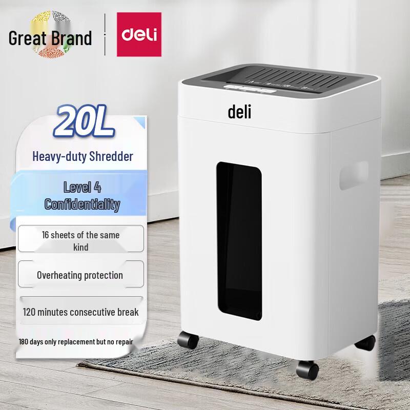 Deli Commercial Office Paper Shredder CN plug (adapter included)
Deli Commercial Office Paper Shredder CN plug (adapter included)