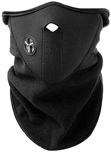 zalati Sports Mask Half Face Balaclava Neoprene & Fleece Neck Warmer for Biking, Motorcycle, Skiing, Running, Black
zalati Sports Mask Half Face Balaclava Neoprene & Fleece Neck Warmer for Biking, Motorcycle, Skiing, Running, Black