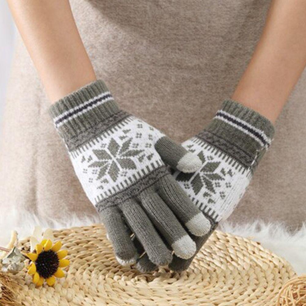 Adult Full Fingers Gloves Christmas Snowflakes Gloves Unisex Gloves Korean Style Mittens чёрный
Adult Full Fingers Gloves Christmas Snowflakes Gloves Unisex Gloves Korean Style Mittens чёрный