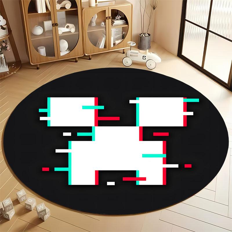 Multicolor Geometric Carpet for Modern Living Spaces round carpet for home sofa bedroom, gift Diameter 60cm
Multicolor Geometric Carpet for Modern Living Spaces round carpet for home sofa bedroom, gift Diameter 60cm