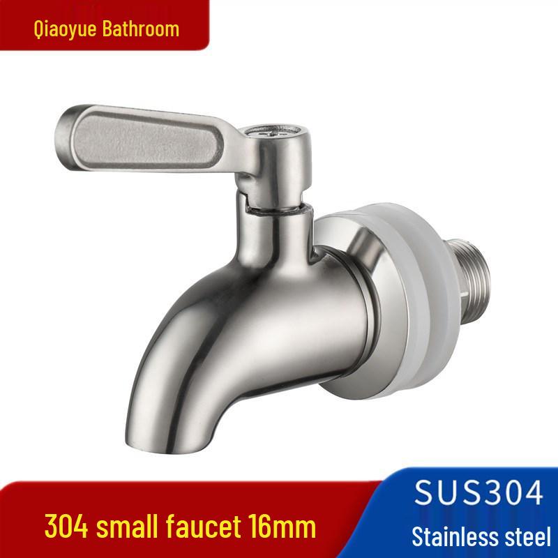 304 Stainless Steel Beverage Faucet for Wine, Juice, Water, and Beer Barrels
304 Stainless Steel Beverage Faucet for Wine, Juice, Water, and Beer Barrels