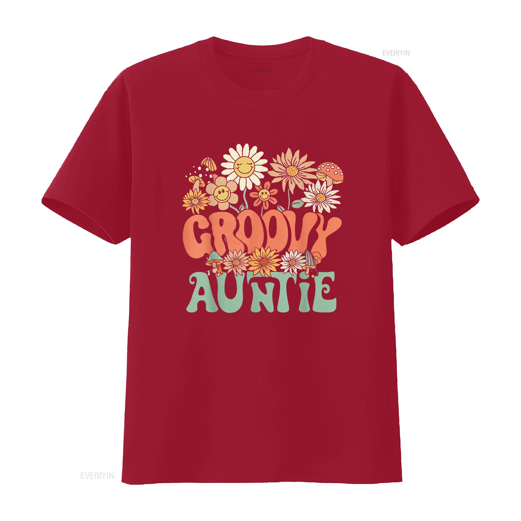 Groovy Auntie Floral Hippie Retro Daisy Flower Mother S Day T Shirt vintage Washed Soft Breathable Versatile homme Stretched S
Groovy Auntie Floral Hippie Retro Daisy Flower Mother S Day T Shirt vintage Washed Soft Breathable Versatile homme Stretched S