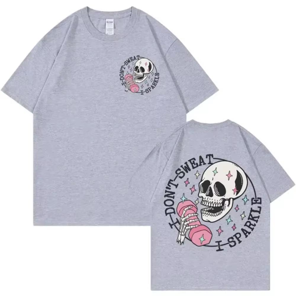 Funny Skeleton Muscle Mommy Gym T Shirt Men Women Fashion 90s Retro Gothic Tshirts Summer pure Cotton Short Sleeve Streetwear 4XL
Funny Skeleton Muscle Mommy Gym T Shirt Men Women Fashion 90s Retro Gothic Tshirts Summer pure Cotton Short Sleeve Streetwear 4XL
