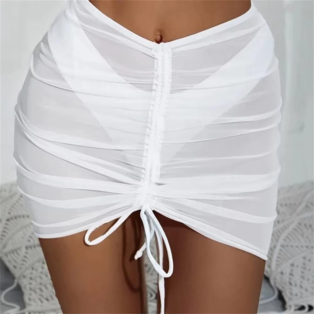 Слитный купальник Пляжная юбка Сетка Кулиска Юбка на бедрах Новая Юбка-оборка Приморский XL белый
Слитный купальник Пляжная юбка Сетка Кулиска Юбка на бедрах Новая Юбка-оборка Приморский XL белый