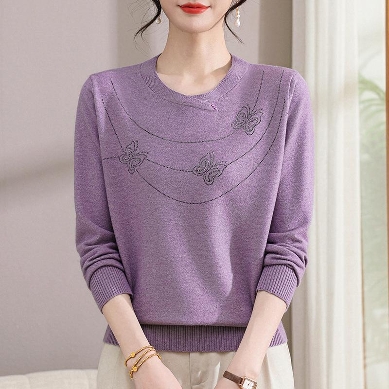 Winter Velvet Fleece Sweater for Moms: Warm, Loose Half-High Collar Knit Top for Elderly Women 2XL фіолетовий
Winter Velvet Fleece Sweater for Moms: Warm, Loose Half-High Collar Knit Top for Elderly Women 2XL фіолетовий