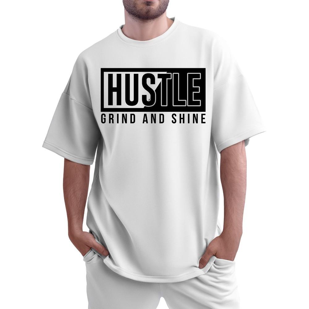 Motivational Quote T-shirt Men s Women s Tops Tees | Soft Tee | HUSTLE Grind and Shine Workout Shirt 2XL
Motivational Quote T-shirt Men s Women s Tops Tees | Soft Tee | HUSTLE Grind and Shine Workout Shirt 2XL