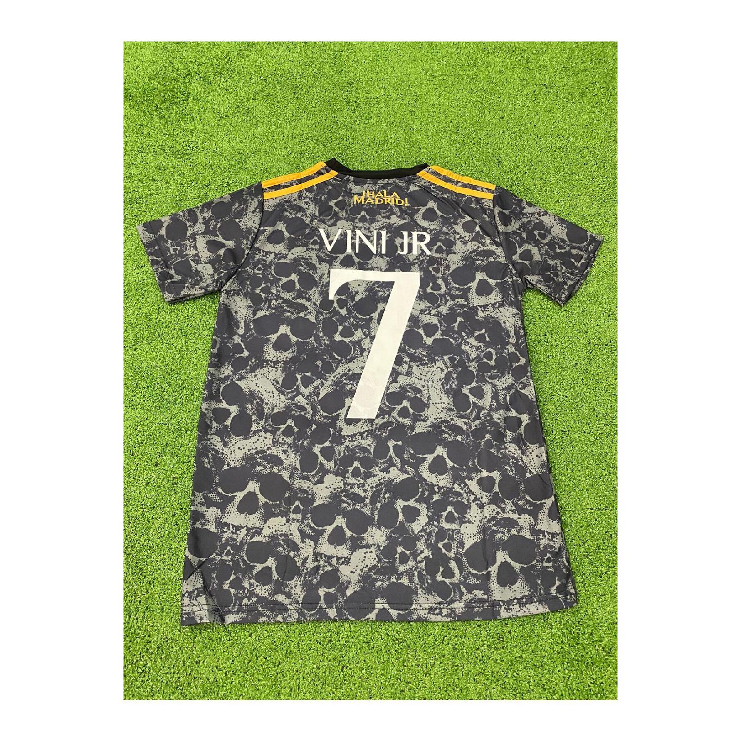 Новый сезон 2023/24 Vini Jr Alternative Jersey Skull Special Special 
Новый сезон 2023/24 Vini Jr Alternative Jersey Skull Special Special