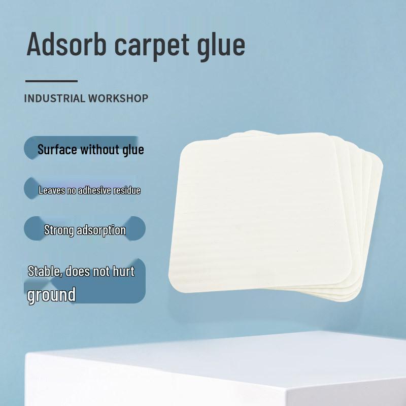 Anti-Slip Washable Carpet Sticker with No-Residue, Glue-Free Cotton Backing 100x100 cm
Anti-Slip Washable Carpet Sticker with No-Residue, Glue-Free Cotton Backing 100x100 cm
