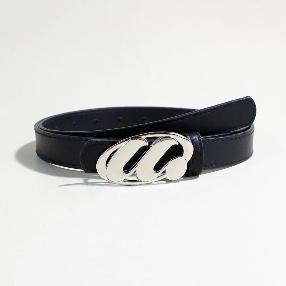 Letter Alloy Button Head Niche Decorative Belt Design Sense Korean Matching Clothing Belt Women 105cm long
Letter Alloy Button Head Niche Decorative Belt Design Sense Korean Matching Clothing Belt Women 105cm long
