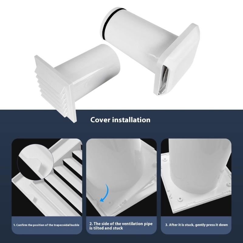 652F Система двосторонньої вентиляції Дощозахисна решітка для контролю вологості та запаху China Mainland
652F Система двосторонньої вентиляції Дощозахисна решітка для контролю вологості та запаху China Mainland