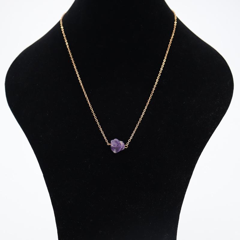 Natural Stone Crystal Ore Pendant, Necklace Neck Chain Pendant Necklace N136 аметист
Natural Stone Crystal Ore Pendant, Necklace Neck Chain Pendant Necklace N136 аметист