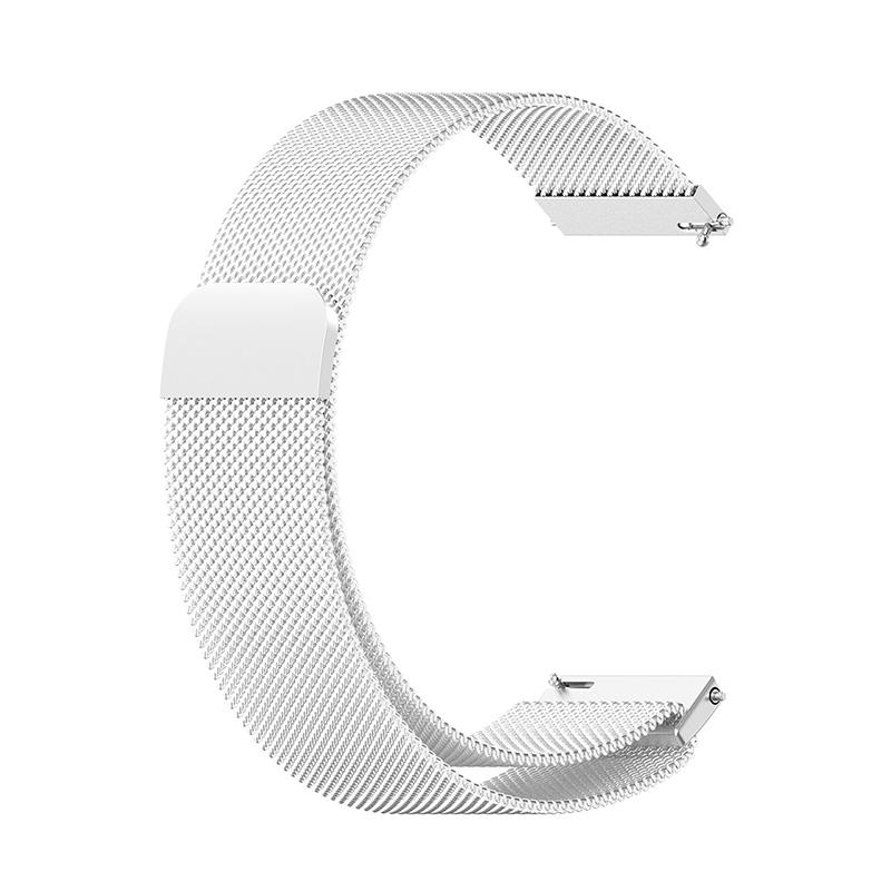 Replaced 20mm Milanese Stainless Steel Smart Watch Band Wrist Strap for Samsung Galaxy Watch 4 44mm/Galaxy Watch 4 Classic 46mm Silver
Replaced 20mm Milanese Stainless Steel Smart Watch Band Wrist Strap for Samsung Galaxy Watch 4 44mm/Galaxy Watch 4 Classic 46mm Silver