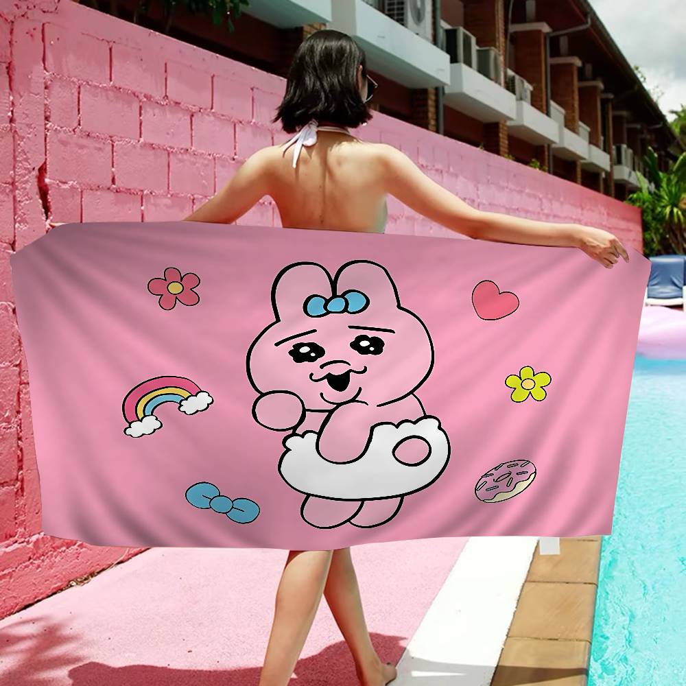 Cute cartoon pink O-Opanchu U-Usagi Microfiber Blanket Quick Drying Beach Towels Oversized Printing Super Absorbent Pool Towel W30*H60(CM)
Cute cartoon pink O-Opanchu U-Usagi Microfiber Blanket Quick Drying Beach Towels Oversized Printing Super Absorbent Pool Towel W30*H60(CM)