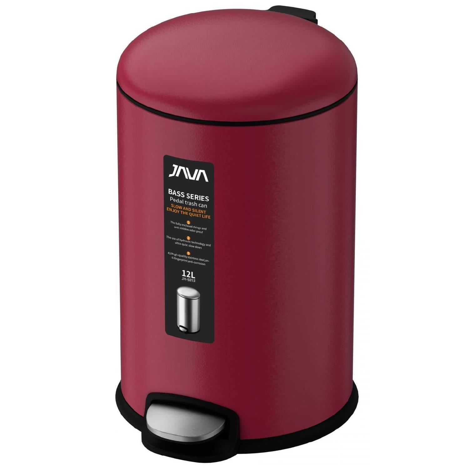 Trash Can Java S-885-12r