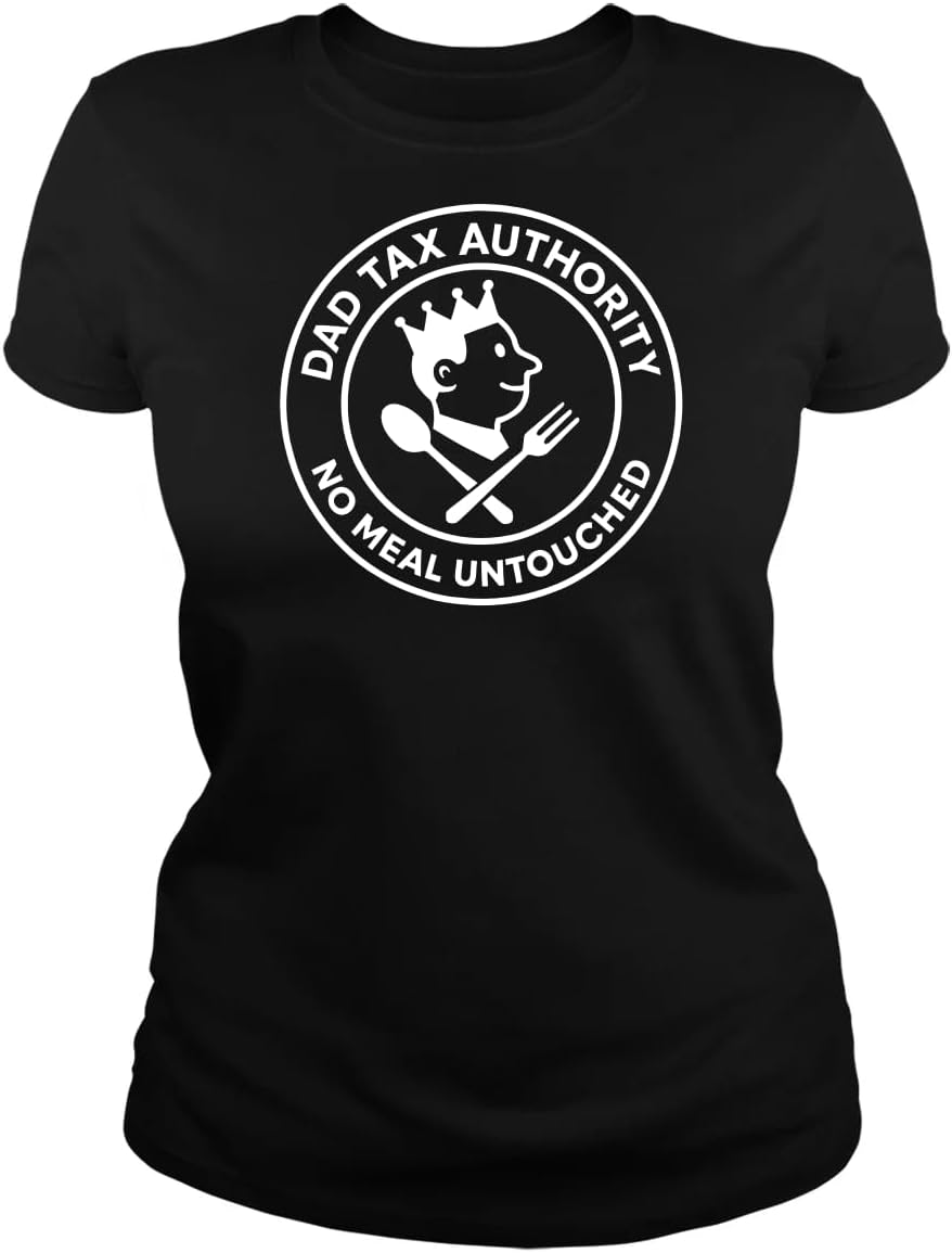 Dad Tax Authority Women s T Shirt - No Meal Untouched Funny Shirt - Short Sleeve Crew Neck Soft Fitted Tees 5XL різнокольоровий
Dad Tax Authority Women s T Shirt - No Meal Untouched Funny Shirt - Short Sleeve Crew Neck Soft Fitted Tees 5XL різнокольоровий