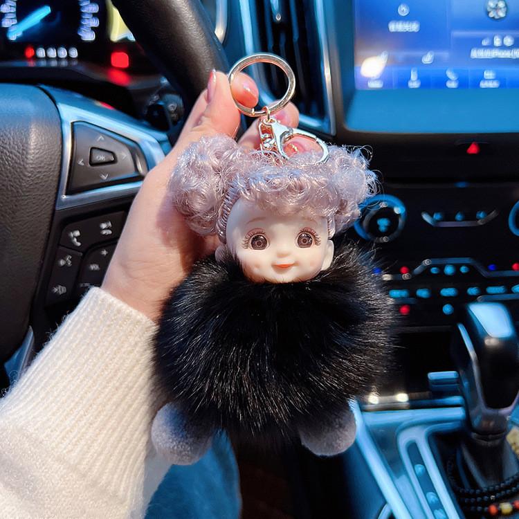 Plush Fox Cute Fur Doll Keychain With Big Eyes Suitable For Various Occasions StyleD
Plush Fox Cute Fur Doll Keychain With Big Eyes Suitable For Various Occasions StyleD