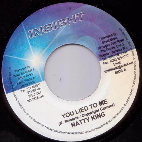 7-дюймовая пластинка NATTY KING - Ты солгал мне НИКАКОЙ Insight 2006 Ямайка Регги, Ска и Даб Б/У
7-дюймовая пластинка NATTY KING - Ты солгал мне НИКАКОЙ Insight 2006 Ямайка Регги, Ска и Даб Б/У