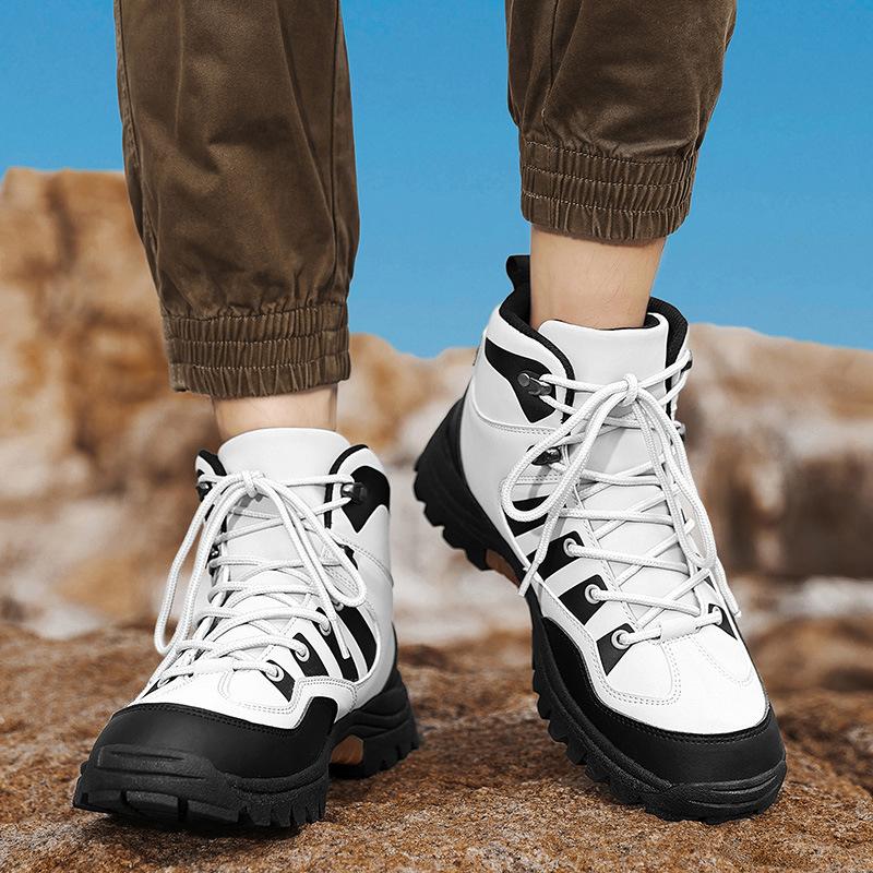 Tooling labor insurance shoes high-top men s autumn and winter new non-slip outdoor sports and leisure trendy shoes travel mountaineering Martin boots 46 чорний
Tooling labor insurance shoes high-top men s autumn and winter new non-slip outdoor sports and leisure trendy shoes travel mountaineering Martin boots 46 чорний
