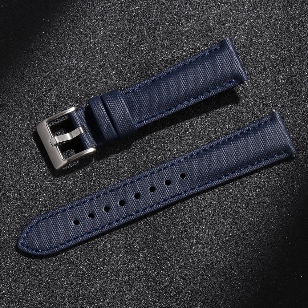 Genuine Sailcloth Watch Band Quick Release Nylon Watch Band 18mm 20mm 22mm Smart Watch Strap for Casio for Seiko for Citizen 18mm синій
Genuine Sailcloth Watch Band Quick Release Nylon Watch Band 18mm 20mm 22mm Smart Watch Strap for Casio for Seiko for Citizen 18mm синій