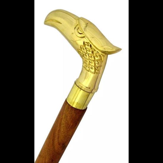 Латунная твердая винтажная дизайнерская голова орла, деревянная трость, трость, антикварный подарок 36 Inch коричневый
Латунная твердая винтажная дизайнерская голова орла, деревянная трость, трость, антикварный подарок 36 Inch коричневый