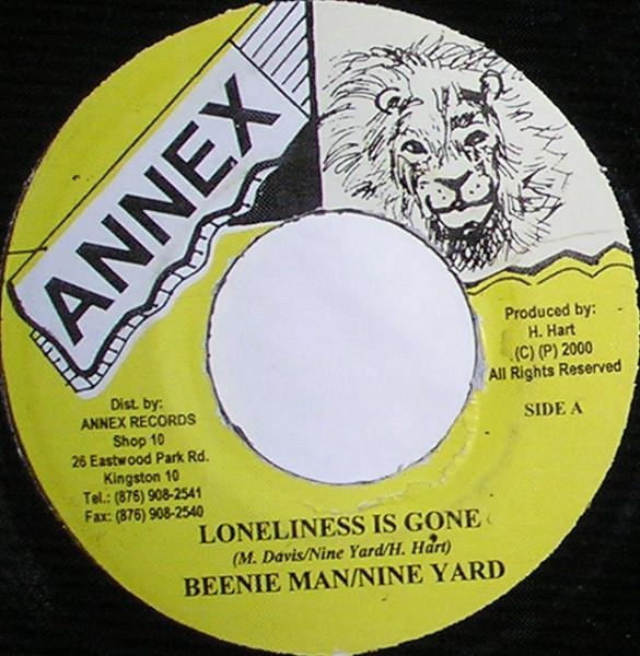 7inch Record BEENIE MAN / NINE YARD - Loneliness Is Gone NONE Annex 2000 Jamaica Reggae, Ska & Dub Used
7inch Record BEENIE MAN / NINE YARD - Loneliness Is Gone NONE Annex 2000 Jamaica Reggae, Ska & Dub Used