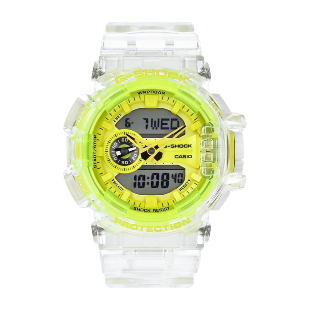 Casio G-Shock GA-400SK-1A9 Special Color Men s Watch Clear Skeleton Analog-Digital
Casio G-Shock GA-400SK-1A9 Special Color Men s Watch Clear Skeleton Analog-Digital