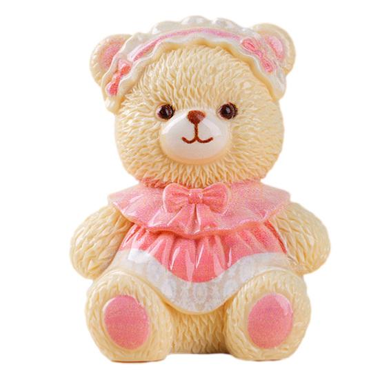 Mini Cartoon Bear Figurine Tiny Resin Bear Figures with Dress Cute Cake Toppers for DIY Crafts Dollhouse Fairy Garden Micro Landscape Decor A
Mini Cartoon Bear Figurine Tiny Resin Bear Figures with Dress Cute Cake Toppers for DIY Crafts Dollhouse Fairy Garden Micro Landscape Decor A