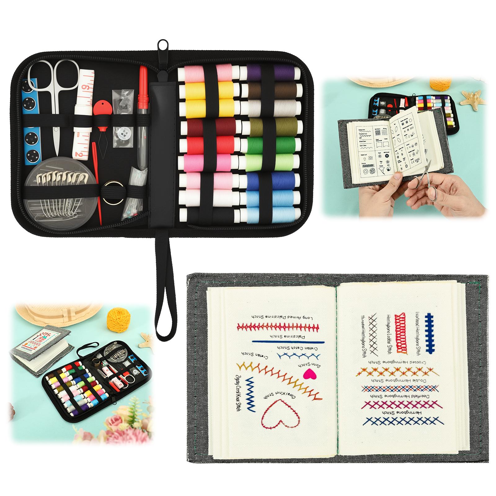Embroidery Stitch Book DIY Stitch Practice Kit Beginner Embroidery Learning Book Multifunctional Needle Thread Hand Sewing Tool
Embroidery Stitch Book DIY Stitch Practice Kit Beginner Embroidery Learning Book Multifunctional Needle Thread Hand Sewing Tool