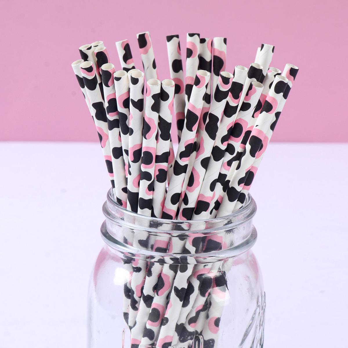 25/100pcs Cow Pattern Paper Straws Farm Animals Birthday Party Decosr Kids Favors Gifts Straw Pink Cow Theme Girl Baby Shower
25/100pcs Cow Pattern Paper Straws Farm Animals Birthday Party Decosr Kids Favors Gifts Straw Pink Cow Theme Girl Baby Shower