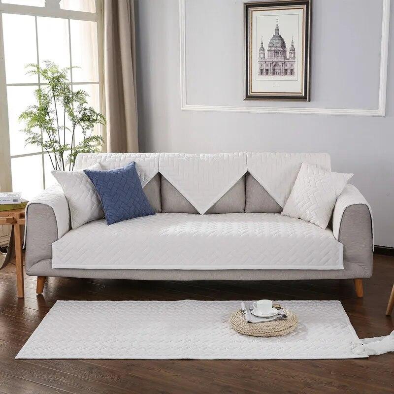 Washed Cotton Sofa Cover Plaid Design Universal Fit All Seasons Couch Slipcover Protector for Living Room 70x70cm 1pcs
Washed Cotton Sofa Cover Plaid Design Universal Fit All Seasons Couch Slipcover Protector for Living Room 70x70cm 1pcs