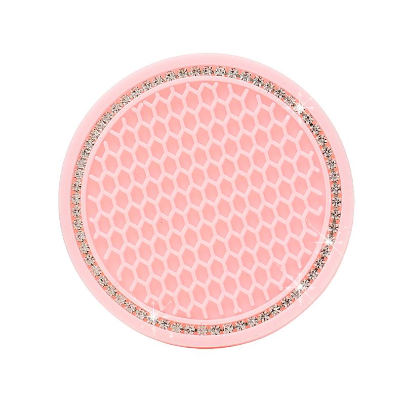 Rhinestone Car Water Cup Bottle Holder Anti-slip Mat Pad Silica Gel Non-slip Car Mat for Mini Cooper for Alfa Romeo Car Interior
Rhinestone Car Water Cup Bottle Holder Anti-slip Mat Pad Silica Gel Non-slip Car Mat for Mini Cooper for Alfa Romeo Car Interior