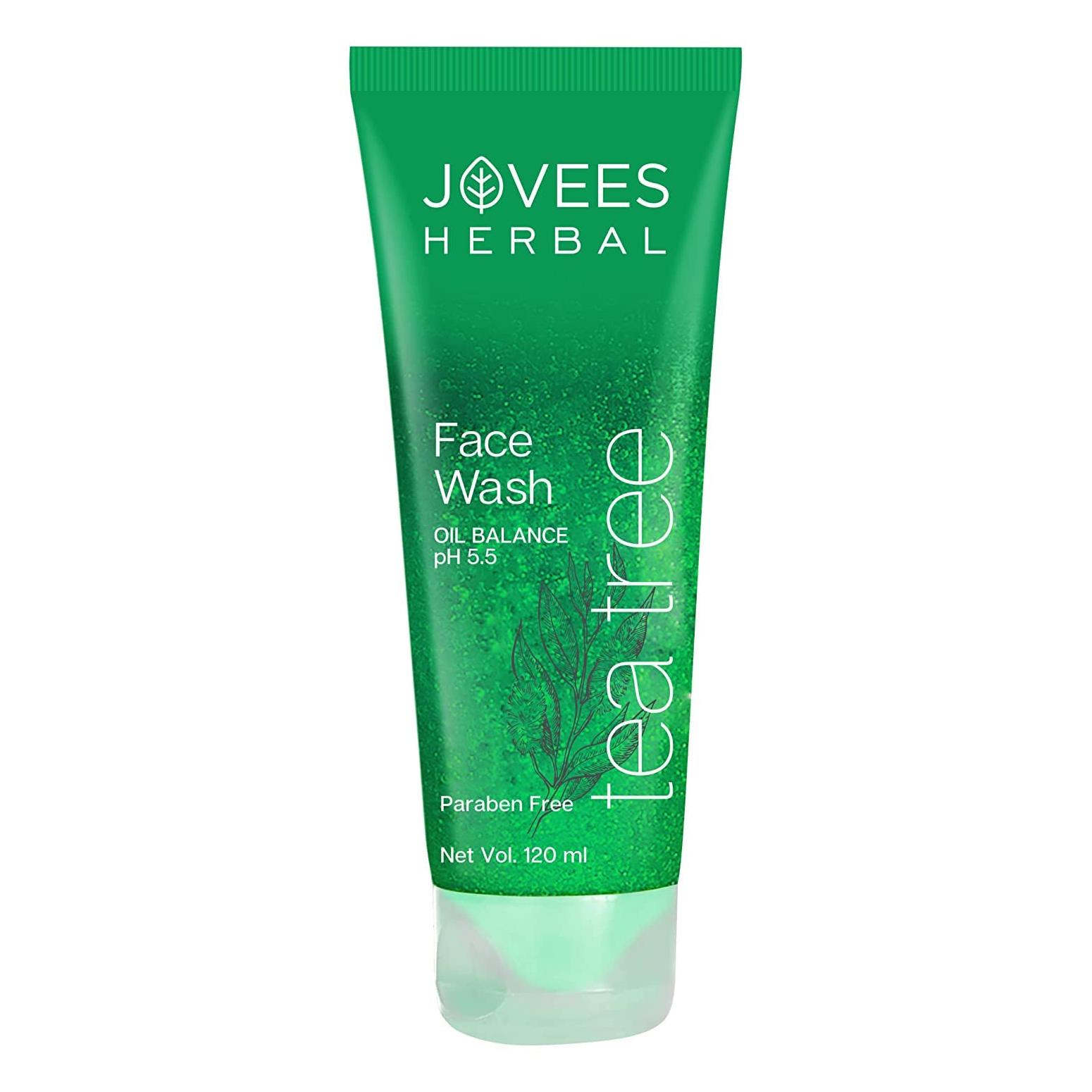 Jovees Средство для умывания с маслом чайного дерева, 120 мл
Jovees Средство для умывания с маслом чайного дерева, 120 мл