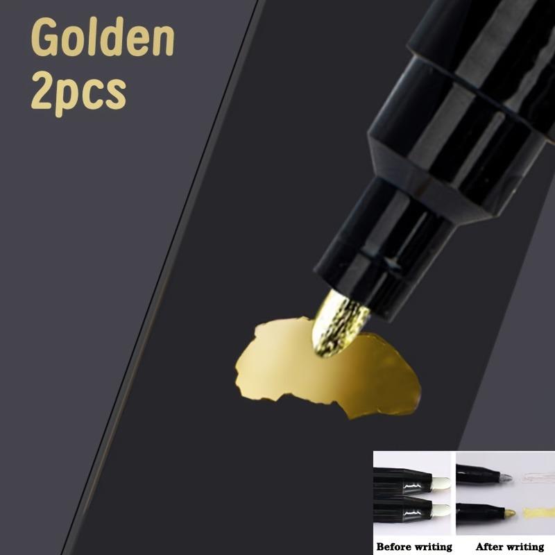 2-Piece set of mirror effect chrome marking pens 2pcs золотой
2-Piece set of mirror effect chrome marking pens 2pcs золотой