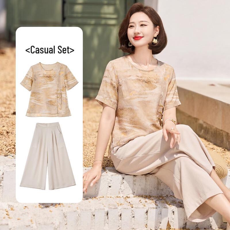 Women s Elegant Summer Printed Two-Piece Pant Set 2XL
Women s Elegant Summer Printed Two-Piece Pant Set 2XL