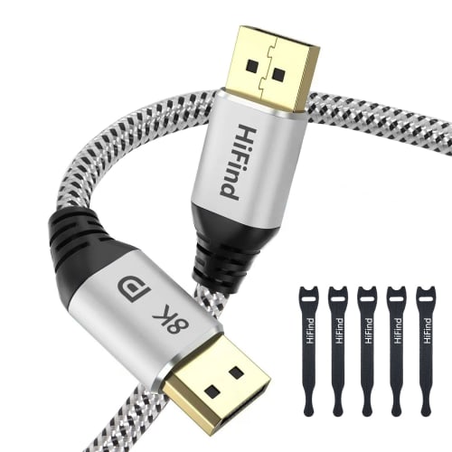 Высокоскоростной Игровой кабель Display Port 3M DP Cable 32.4Gbps 8K DisplayPort Cable Ver1.4 Standard 8K@60HZ/5K@60HZ/4K@144Hz/2K@240Hz 28AWG OFC Nylon Com
Высокоскоростной Игровой кабель Display Port 3M DP Cable 32.4Gbps 8K DisplayPort Cable Ver1.4 Standard 8K@60HZ/5K@60HZ/4K@144Hz/2K@240Hz 28AWG OFC Nylon Com