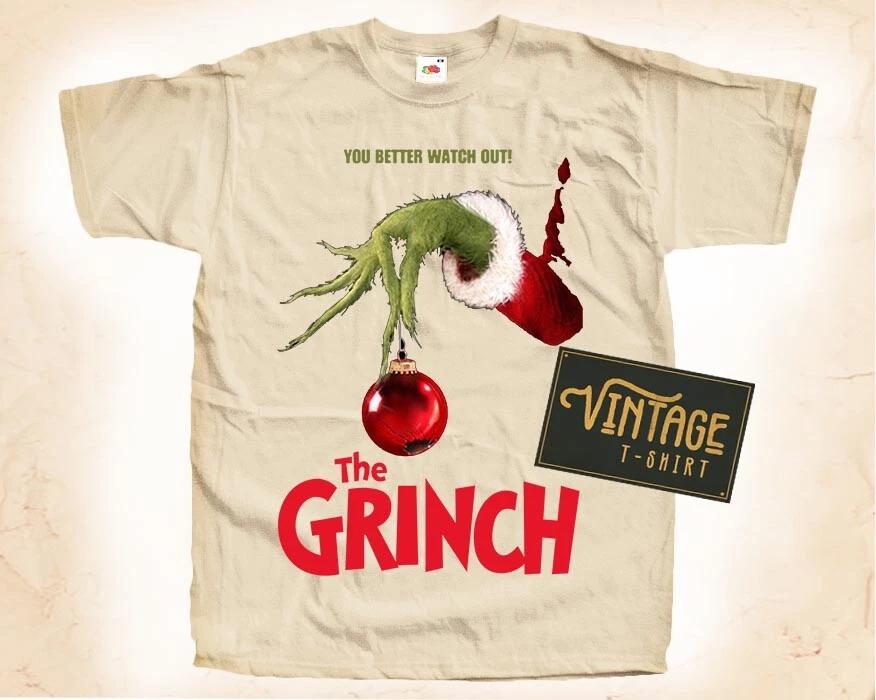The Grinch T SHIRT Tee Movie Poster Vintage Natural sizes S to 5XL M
The Grinch T SHIRT Tee Movie Poster Vintage Natural sizes S to 5XL M