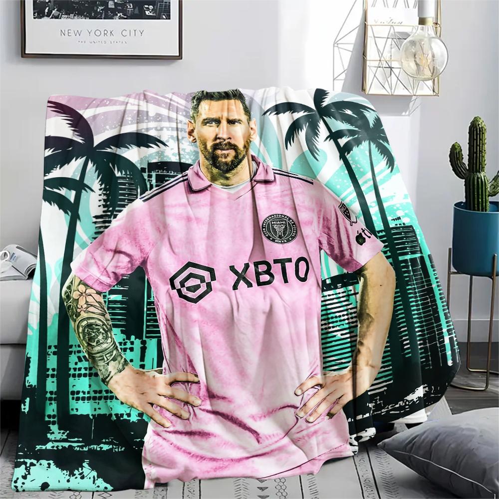 Messi,pattern Flannel Blanket, High quality Comfortable for All Seasons, Home Decor, Warmth and Comfort, Perfect for Gifts. 80cm x 120cm
Messi,pattern Flannel Blanket, High quality Comfortable for All Seasons, Home Decor, Warmth and Comfort, Perfect for Gifts. 80cm x 120cm