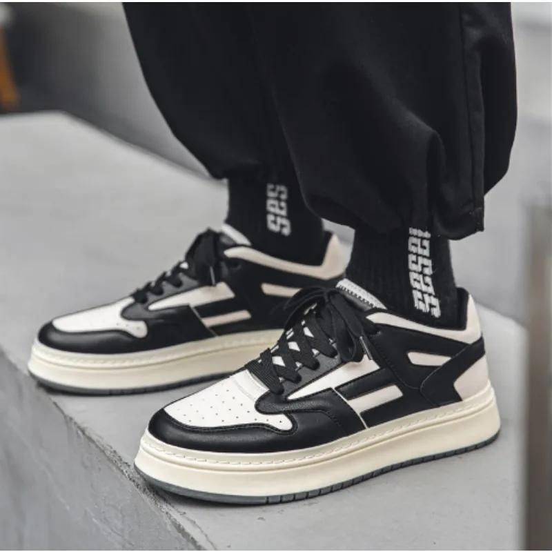 Мужская обувь из натуральной кожи на шнуровке, удобная мужская обувь, новая британская мода для мужчин, высокие кроссовки, мокасины для мужчин 44 чёрный
Мужская обувь из натуральной кожи на шнуровке, удобная мужская обувь, новая британская мода для мужчин, высокие кроссовки, мокасины для мужчин 44 чёрный