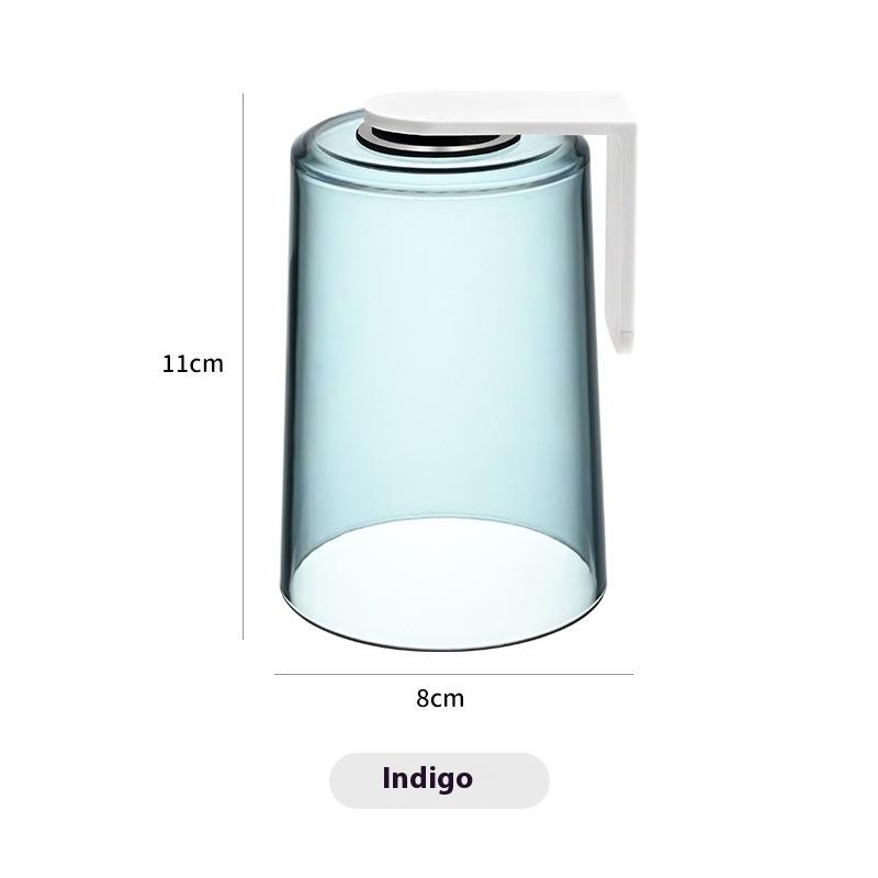 1 Set Transparent And Simple Household Toiletry Cup Magnetic Back Flip Cup Wall-Mounted Toothbrush Cup Toothbrush Holder Shelf A3
1 Set Transparent And Simple Household Toiletry Cup Magnetic Back Flip Cup Wall-Mounted Toothbrush Cup Toothbrush Holder Shelf A3