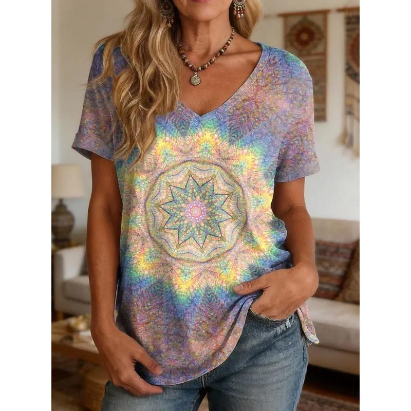 Women s V Neck Short Sleeve T-Shirt Floral Graphic Print Casual Regular Tops Daily Going Out Wear Purple Green for Spring Summer XL
Women s V Neck Short Sleeve T-Shirt Floral Graphic Print Casual Regular Tops Daily Going Out Wear Purple Green for Spring Summer XL