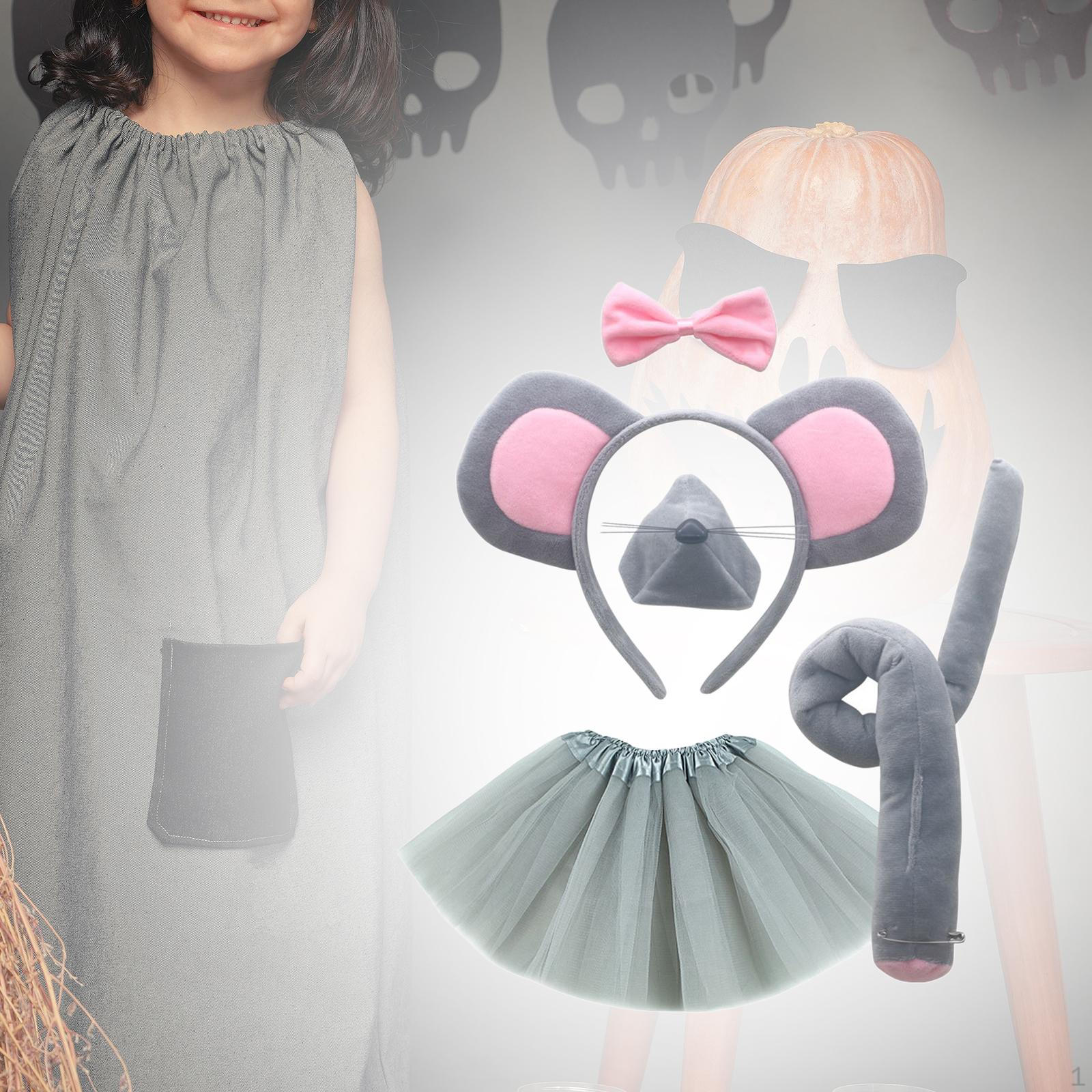 Adorable Mouse Ears Costume Set for Halloween Fun With Gauze Skirt
Adorable Mouse Ears Costume Set for Halloween Fun With Gauze Skirt