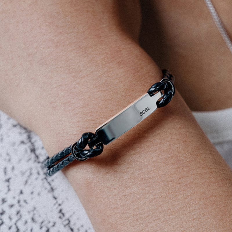 SCALETTO BLACK WSM016 Layered Leather Pendant Bracelet none
SCALETTO BLACK WSM016 Layered Leather Pendant Bracelet none