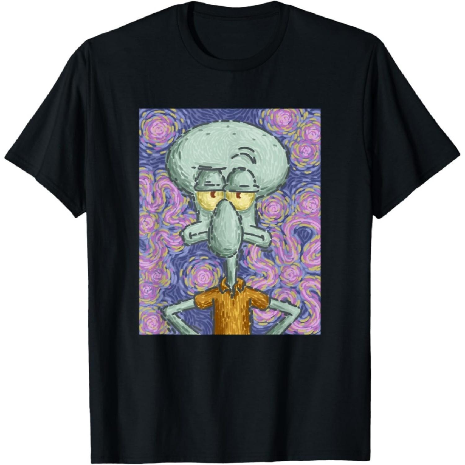 SpongeBob SquarePants Squidward Van Gogh Painting Portrait T-Shirt XXXXXL чорний
SpongeBob SquarePants Squidward Van Gogh Painting Portrait T-Shirt XXXXXL чорний