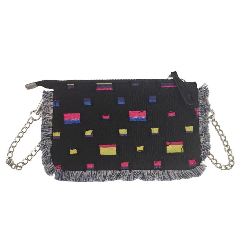 Женские сумки через плечо, новые модные сумки через плечо, мини-узоры из денима, высококачественные модные сумки с цепочкой и цветовым сочетанием для женщин
Женские сумки через плечо, новые модные сумки через плечо, мини-узоры из денима, высококачественные модные сумки с цепочкой и цветовым сочетанием для женщин