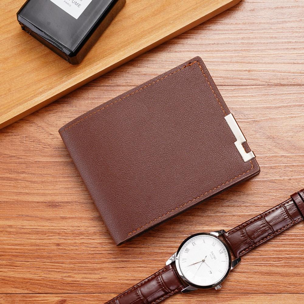 Minimalist PU Leather Men s Short Wallet Black Brown Two-fold Retro Coin Purse Large Capacity Multiple Pockets Men Women коричневый
Minimalist PU Leather Men s Short Wallet Black Brown Two-fold Retro Coin Purse Large Capacity Multiple Pockets Men Women коричневый