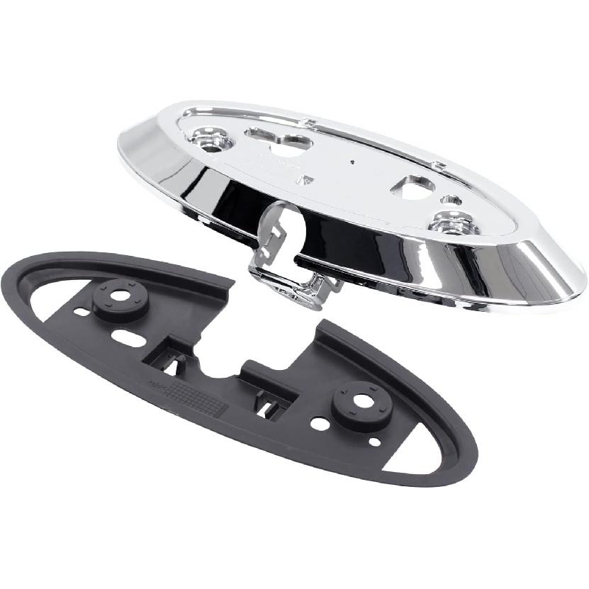 ApplianPar Tailgate Backup Camera Emblem Mount Bezel Chrome for Ford F150 2010-14, F250 F350 F450 F550 Super Duty 2013-16, Ranger 2019-2023
ApplianPar Tailgate Backup Camera Emblem Mount Bezel Chrome for Ford F150 2010-14, F250 F350 F450 F550 Super Duty 2013-16, Ranger 2019-2023
