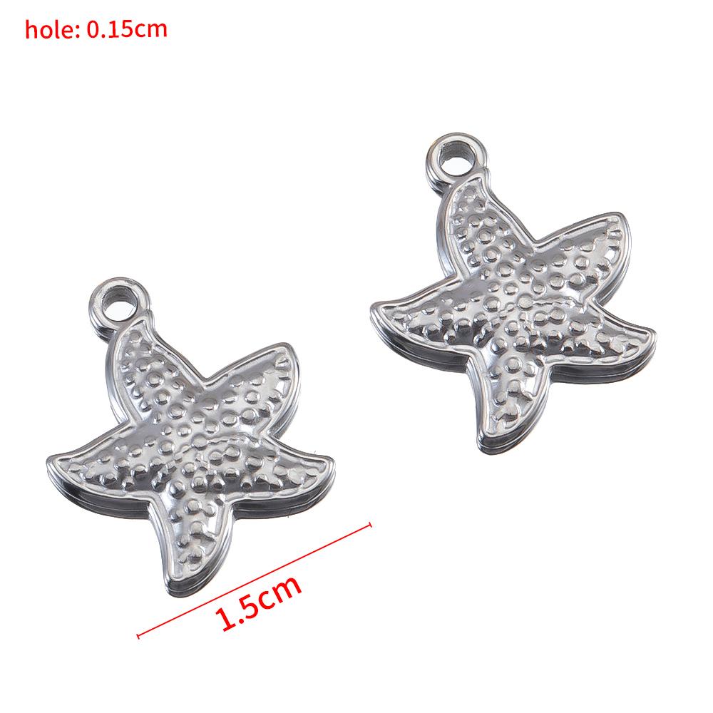 5pcs Stainless Steel Turtle Conch Shell Seahorses Charms Star Earring Pendant for Necklace DIY Jewelry Making Supplies Wholesale 5pcs
5pcs Stainless Steel Turtle Conch Shell Seahorses Charms Star Earring Pendant for Necklace DIY Jewelry Making Supplies Wholesale 5pcs