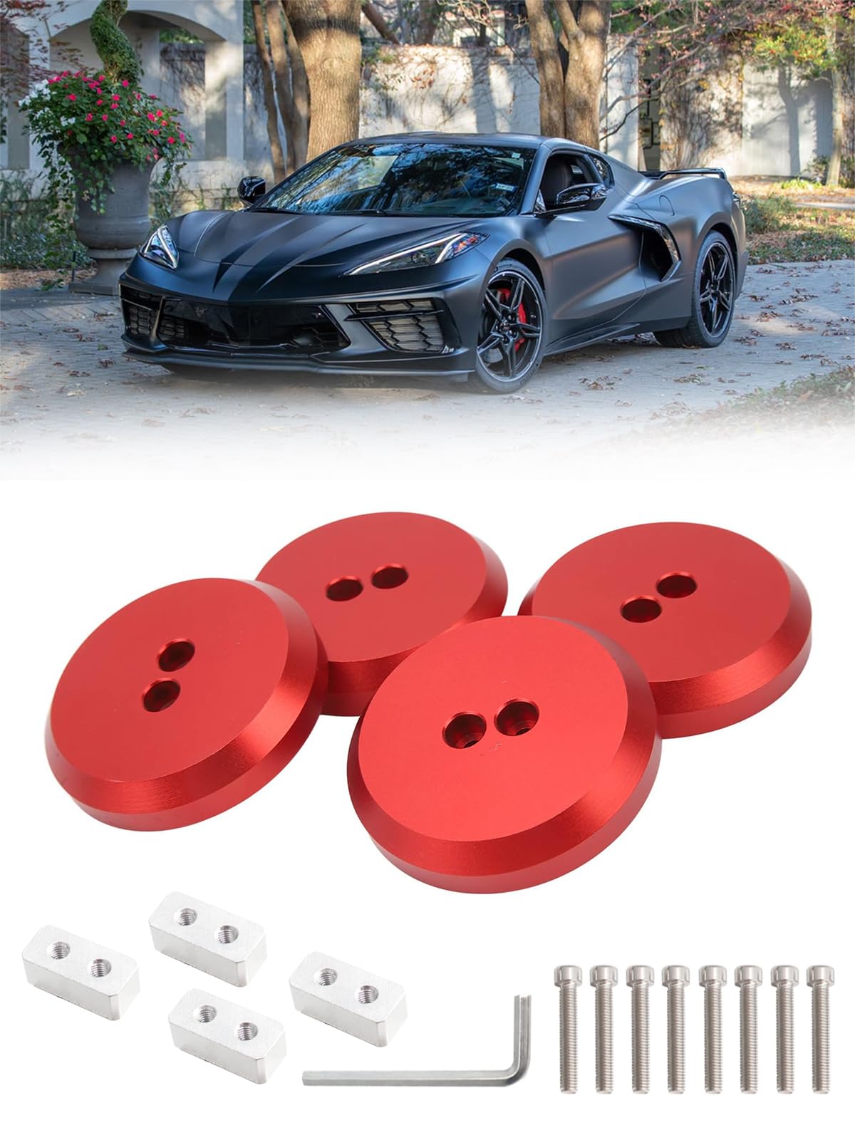 Largoods Jack Up Adapter for Porsche Attachment Pad Jack Pad Anodized Aluminum Floor Jack червоний
Largoods Jack Up Adapter for Porsche Attachment Pad Jack Pad Anodized Aluminum Floor Jack червоний