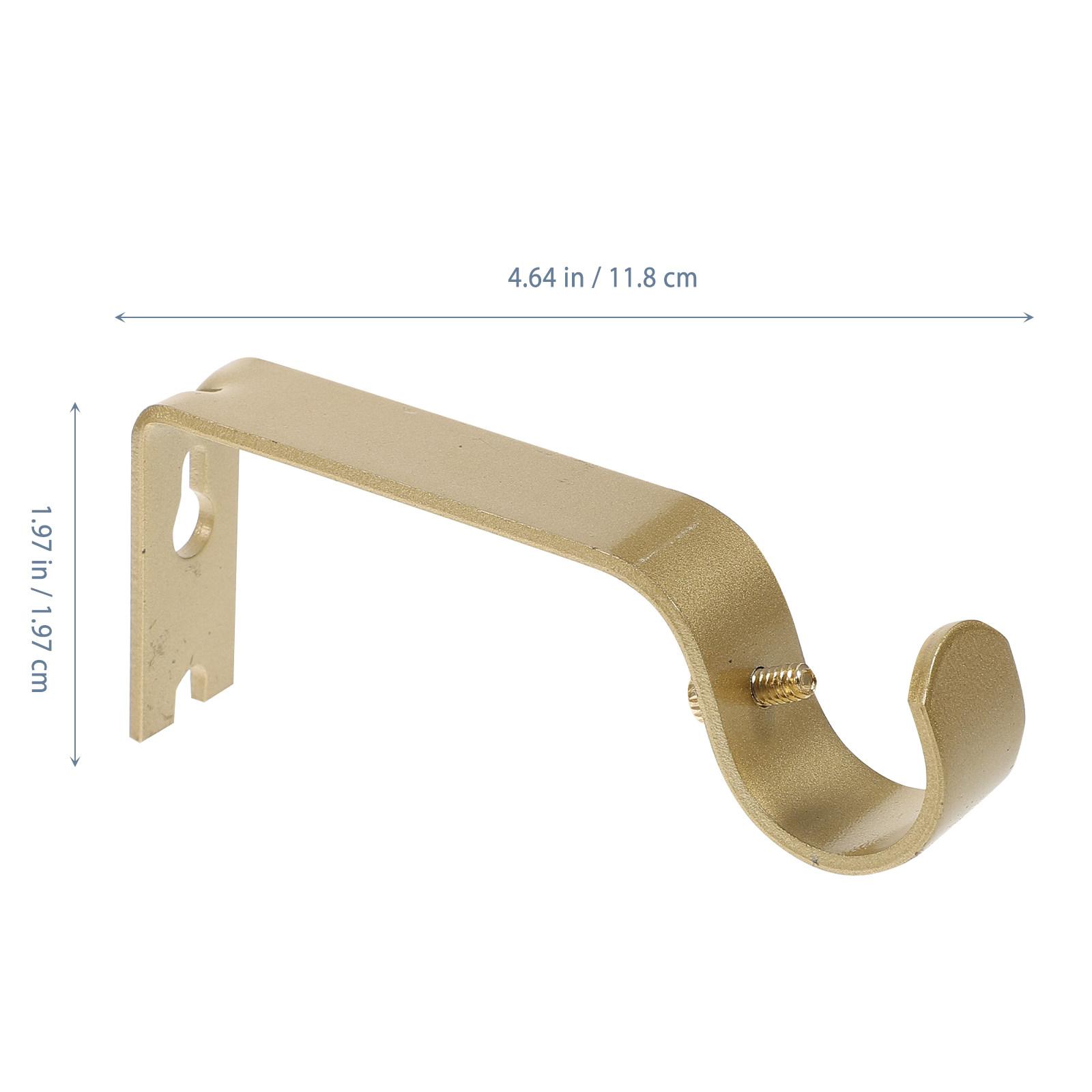 3Pcs Adjustable Curtain Rod Brackets Iron Wall Mount Hooks for Window Drapery Door Curtains Heavy Duty Sturdy Support Bracket золотистый
3Pcs Adjustable Curtain Rod Brackets Iron Wall Mount Hooks for Window Drapery Door Curtains Heavy Duty Sturdy Support Bracket золотистый